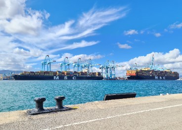 Puerto de Algeciras, transporte marítimo