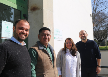 El equipo responsable de este estudio: los investigadores de DAUCO Meelad Yousef, Fabián García, María José García y Enrique Quesada.