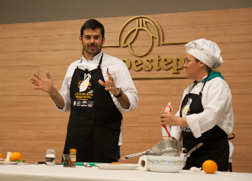 Taller de cocina con Enrique Sánchez y la Denominación de Origen Estepa -  Cocinando Entre Olivos