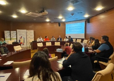 Reunión de la Diputación de Jaén con empresas de Jaén