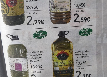 Ciudadano pérdida Prever Carrefour banaliza el aceite de oliva virgen extra andaluz. Revista  Olimerca.