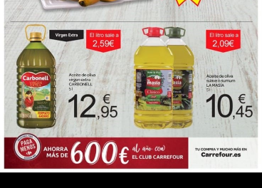 Vergonzoso por no mencionar Por favor mira El PVP del aceite de oliva llega a 2€ en el lineal. Revista Olimerca.