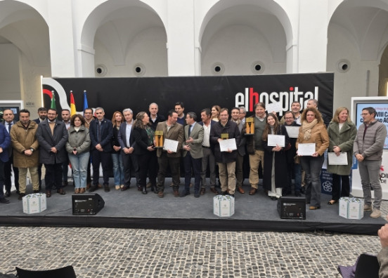 Foto de premiados Premios Diputación de Badajoz